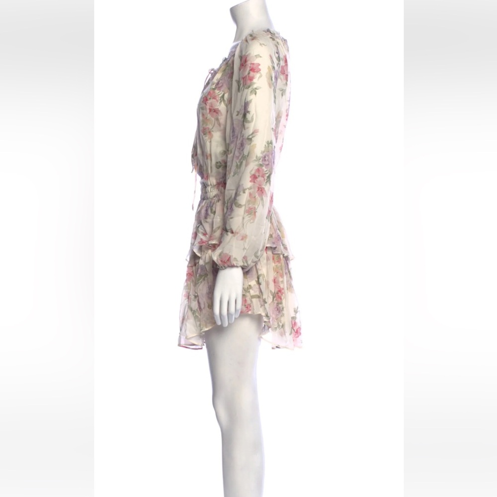 - Loveshackfancy Silk Mini Dress Size Medium